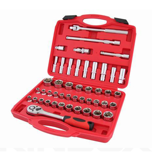 46PCS 1/2 "DR.Socket Wrench Set Mobile Repair Tool Box for Mainte