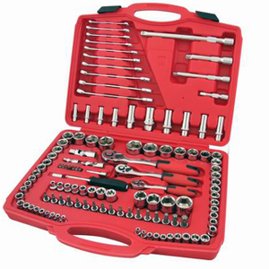 120-teiliges Handwerkzeug-Set, Steckschlüssel, kompletter Werkzeugkasten