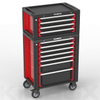 Kinbox 11-Drawer-Roll-Werkzeugkasten, Rollwerkzeugkiste mit Schubladen und Rädern, Werkzeugspeicherschrank mit 4 Drehrädern